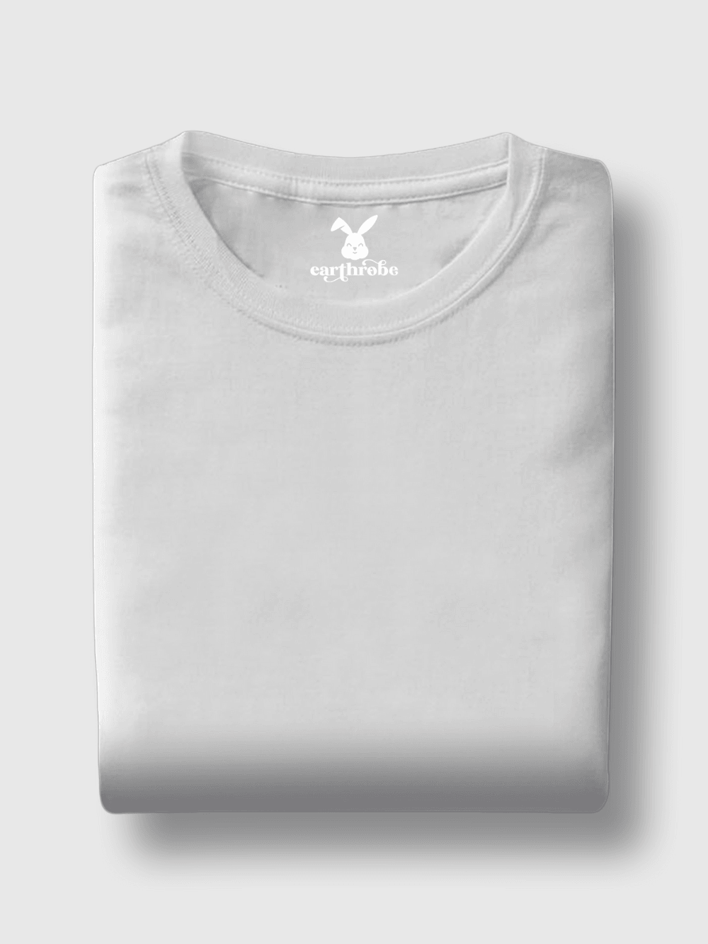 Solids/Plain - White Unisex Regular T-Shirts - Earthrobe