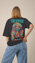 Trippin: Unisex Oversized Half Sleeved T-shirt