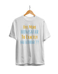 Aye Mere Humsafar Tu Exactly Hai Kidhar Unisex Regular Fit T-Shirt