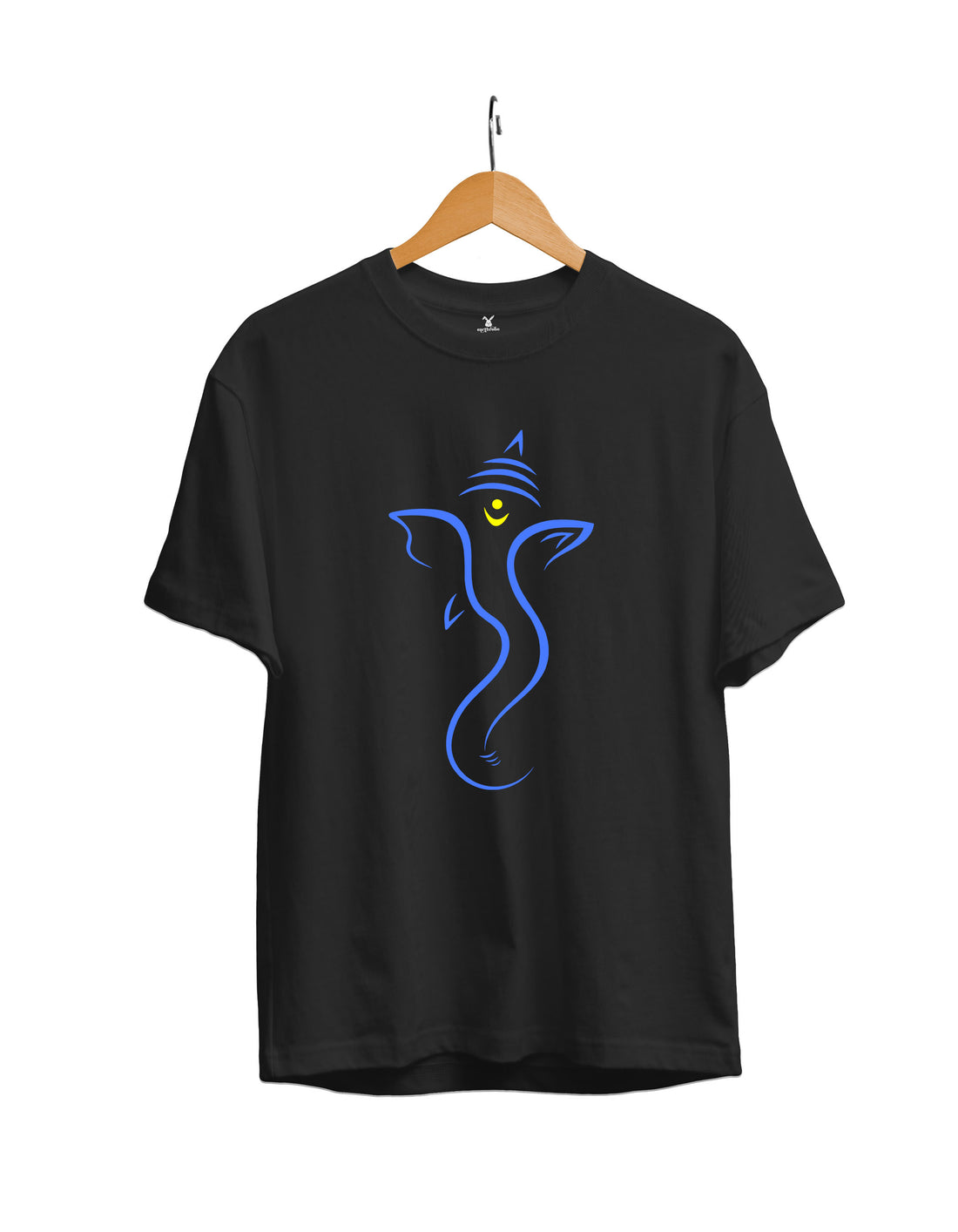 Ganesha Minimalistic : Unisex Regular Half Sleeved T-Shirt