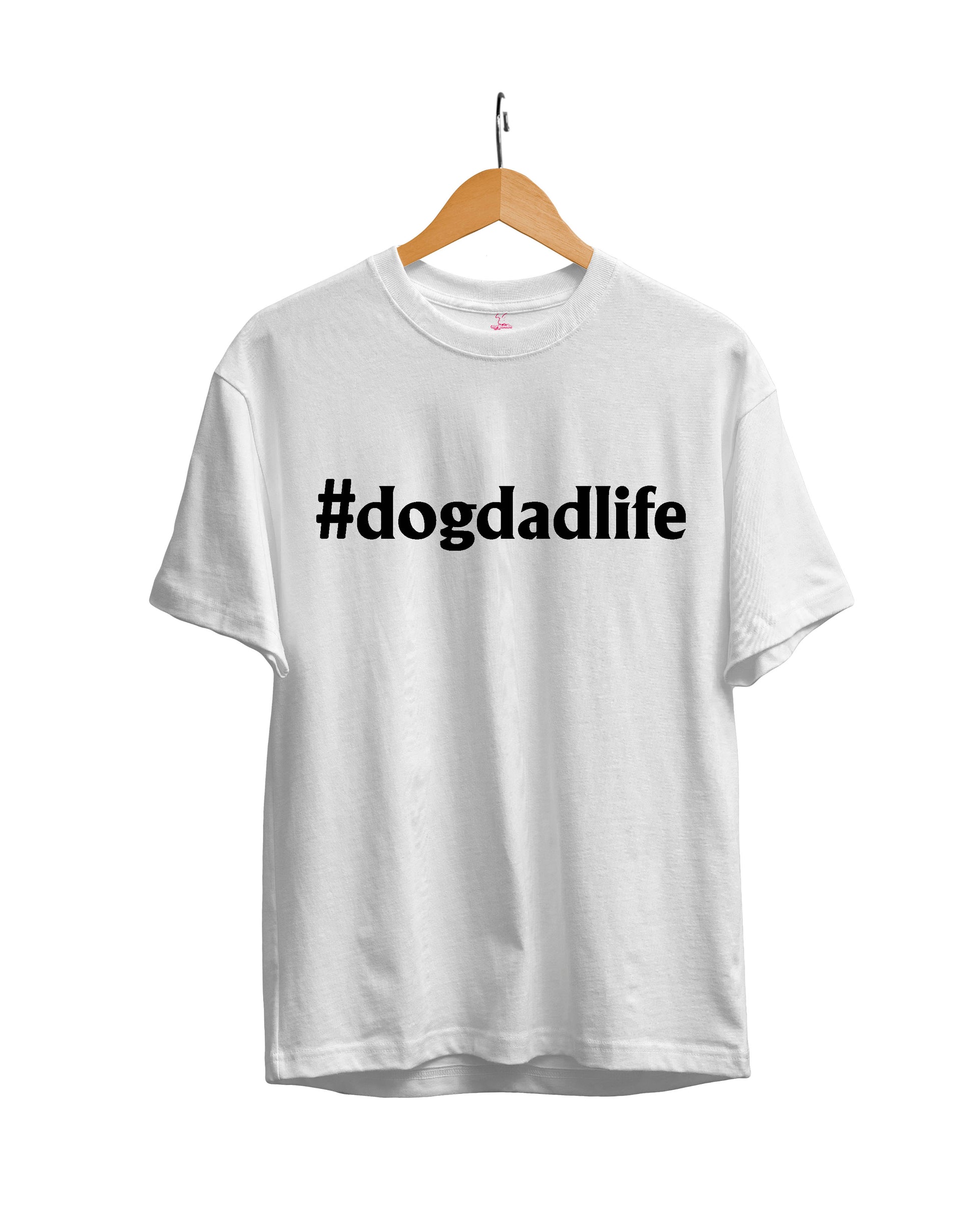 Dog Dad Life : Men's Regular Fit Half Sleeved T-shirt