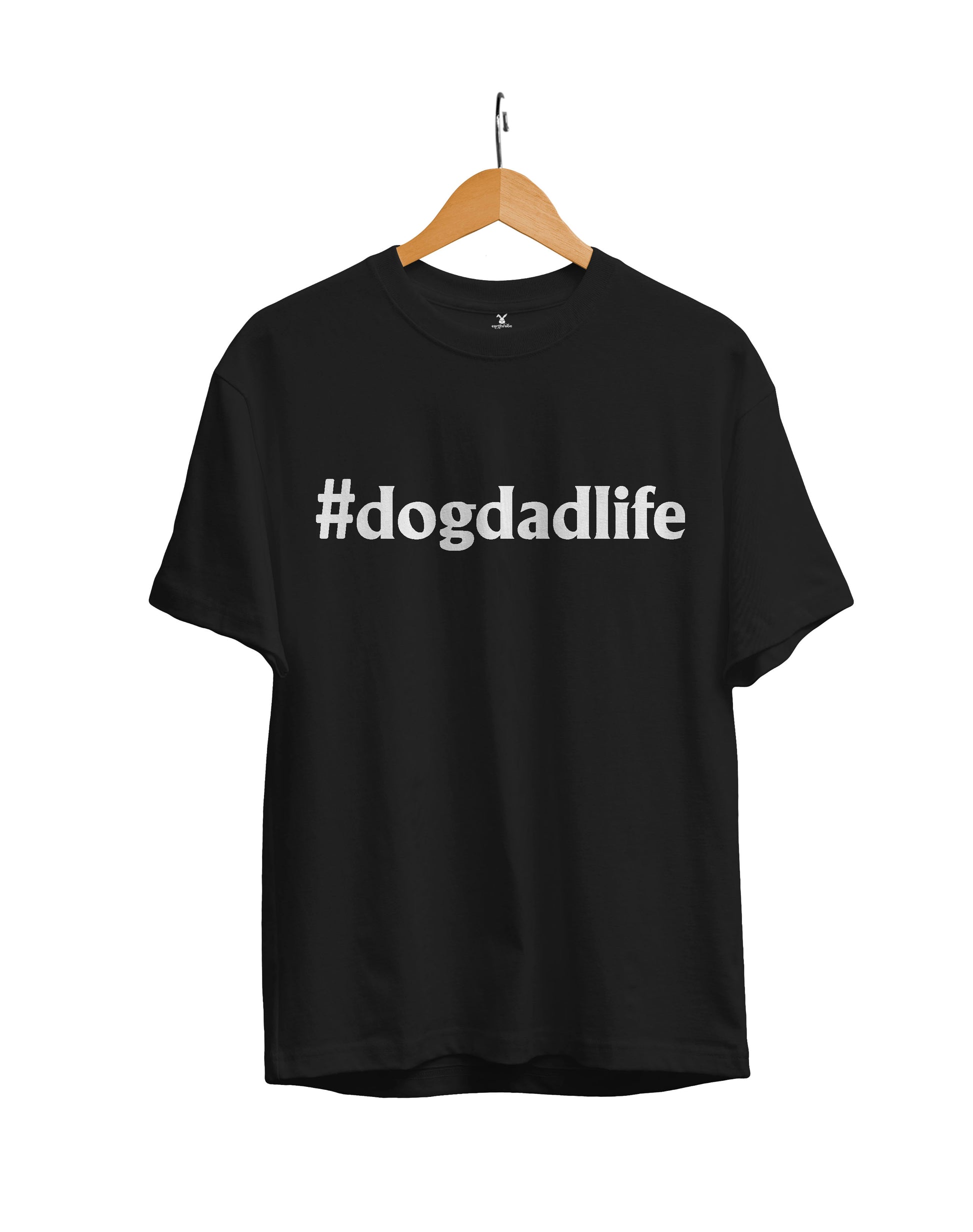 Dog Dad Life : Men's Regular Fit Half Sleeved T-shirt