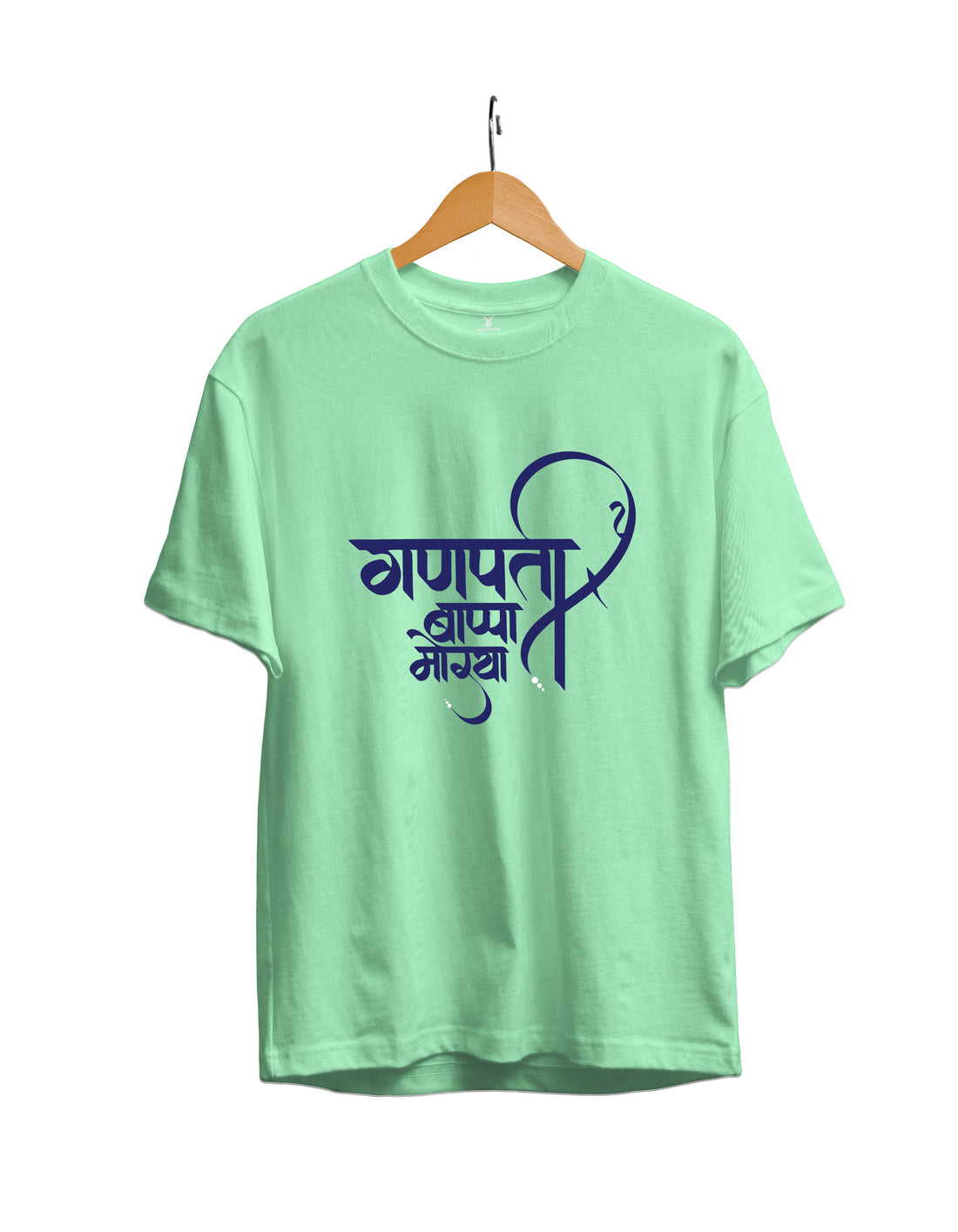 Ganpati Bappa Moraya : Unisex Regular Half Sleeved T-Shirt