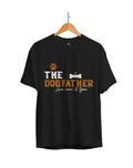 The Dog father: Men's Regular Fit Half Sleeved T-shirt