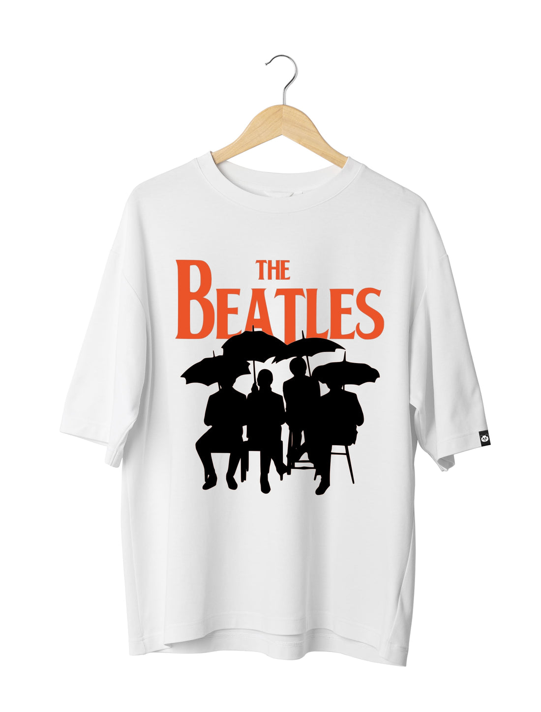 The Beatles Rock Band Unisex Oversized Half Sleeved T-shirt