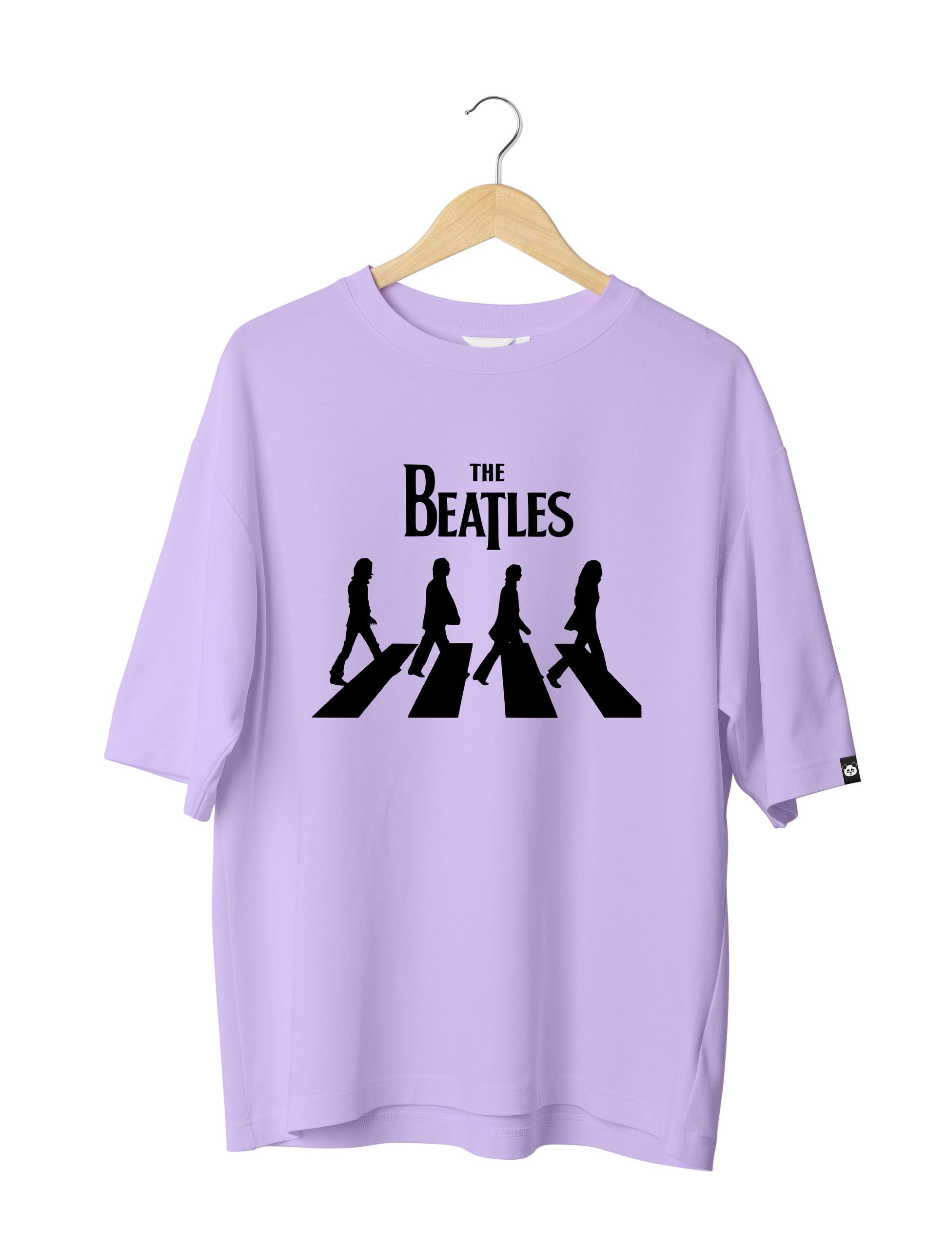 The Beatles Rock Band Unisex Oversized Half Sleeved T-shirt