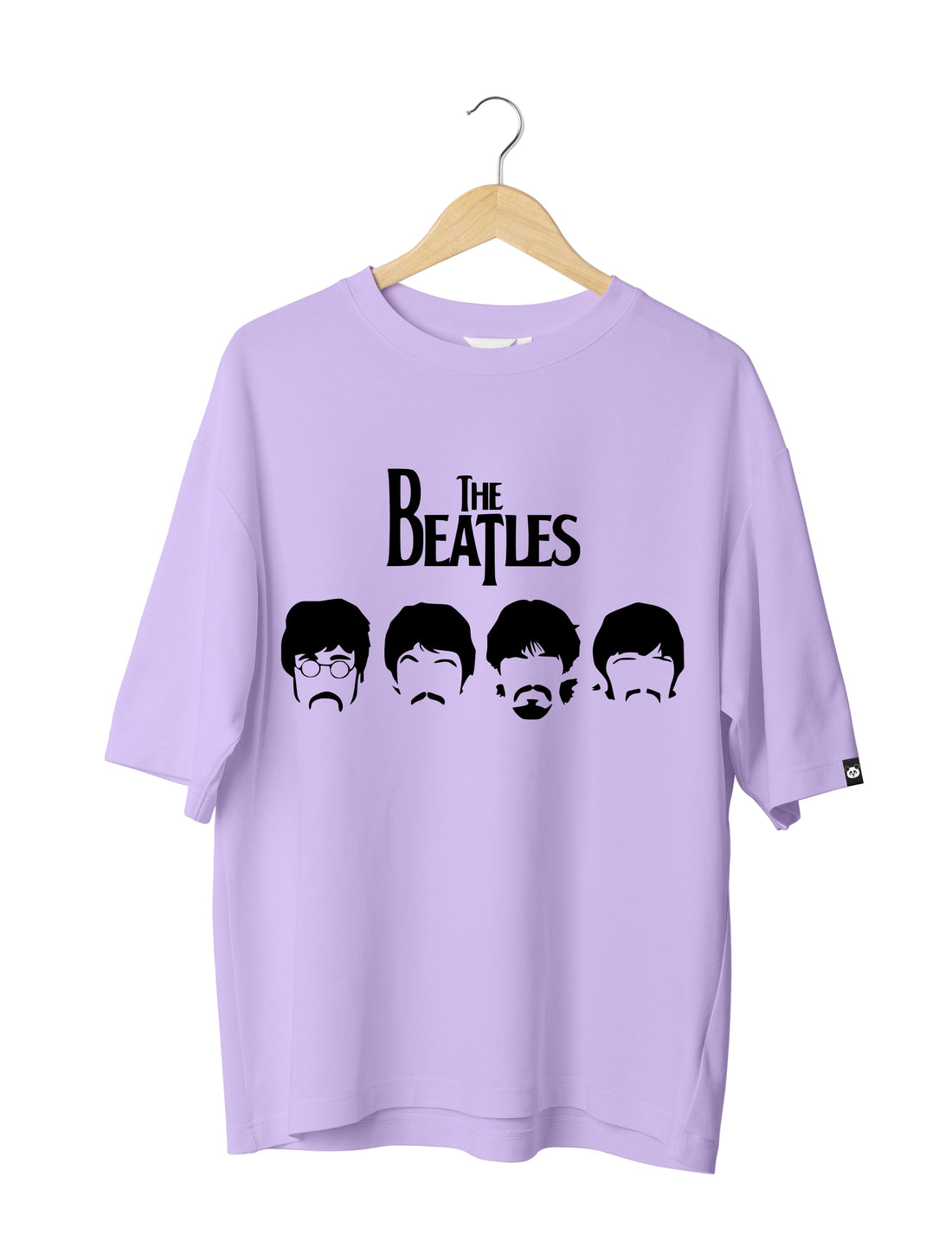 The Beatles Rock Band Unisex Oversized Half Sleeved T-shirt