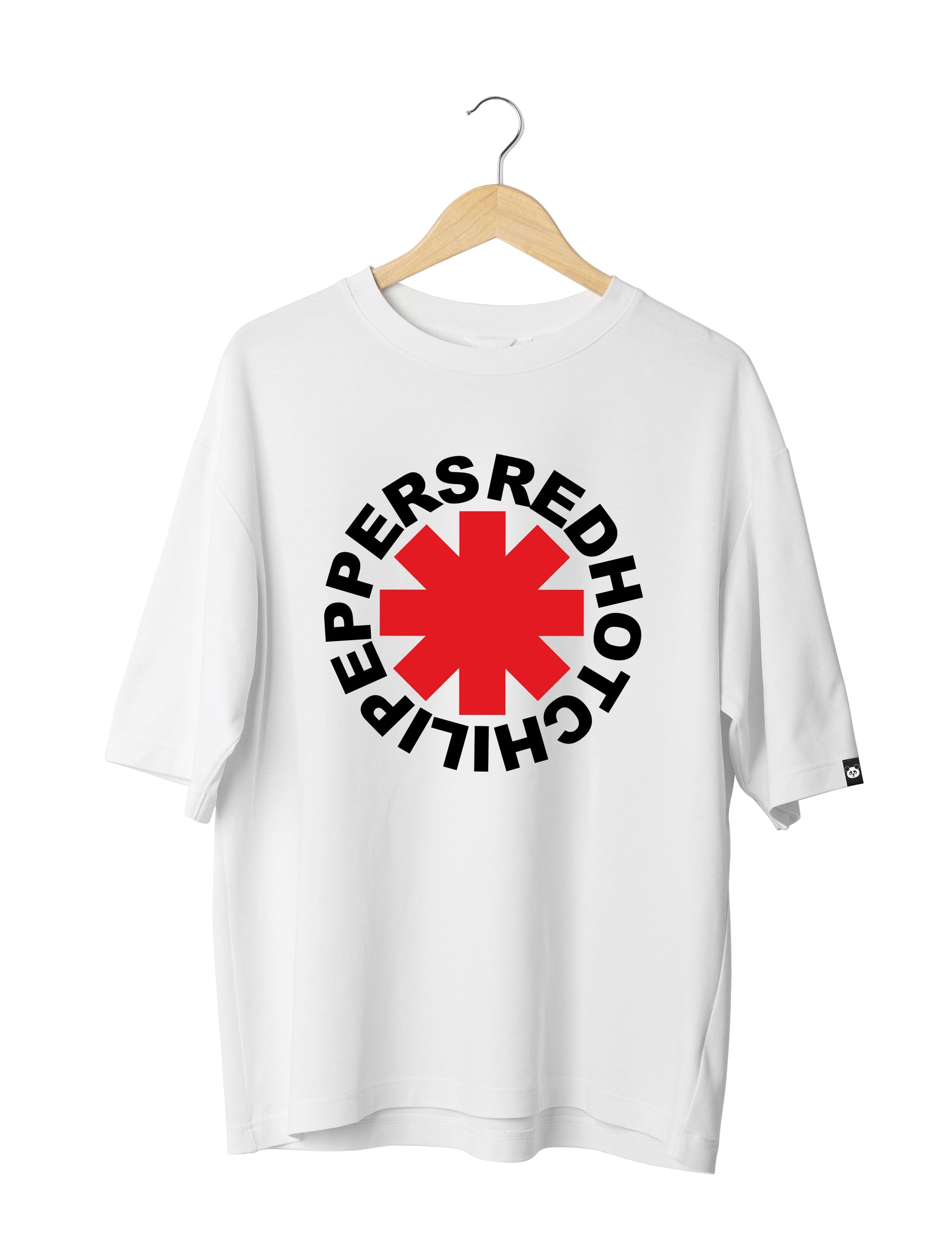 Red Hot Chilli Peppers Rock Band Unisex Oversized Half Sleeved T-shirt