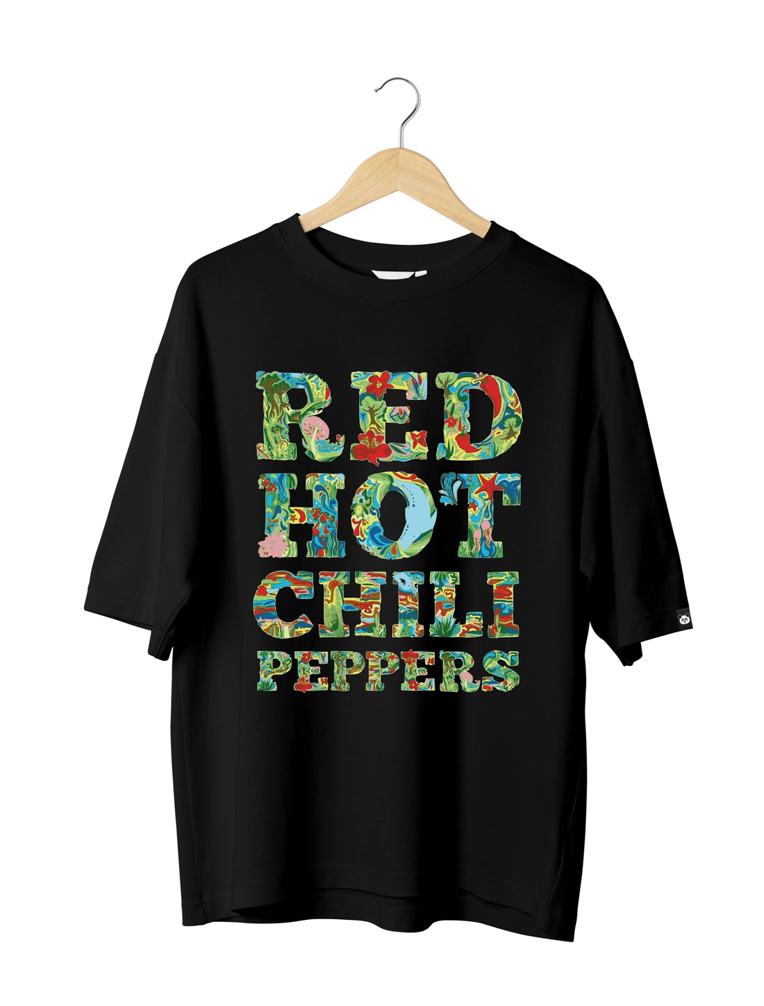 Red Hot Chilli Peppers Rock Band Unisex Oversized Half Sleeved T-shirt