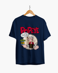 Popeye : Unisex Regular Fit Half Sleeved T-shirt