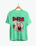 Popeye : Unisex Regular Fit Half Sleeved T-shirt