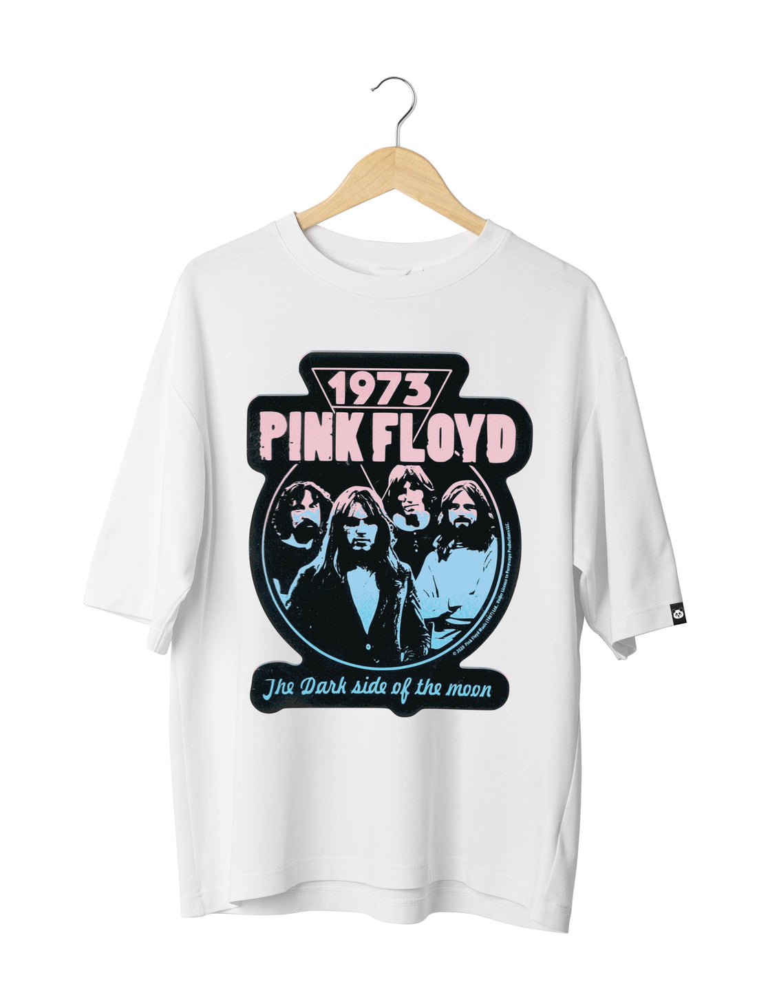 Pink Floyd  Rock Band Unisex Oversized Half Sleeved T-shirt