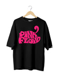 Pink Floyd Rock Band : Unisex Oversized Half Sleeved T-shirt