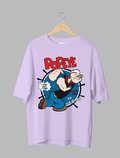 Popeye : The Sailor Oversized Half Sleeved T-shirt