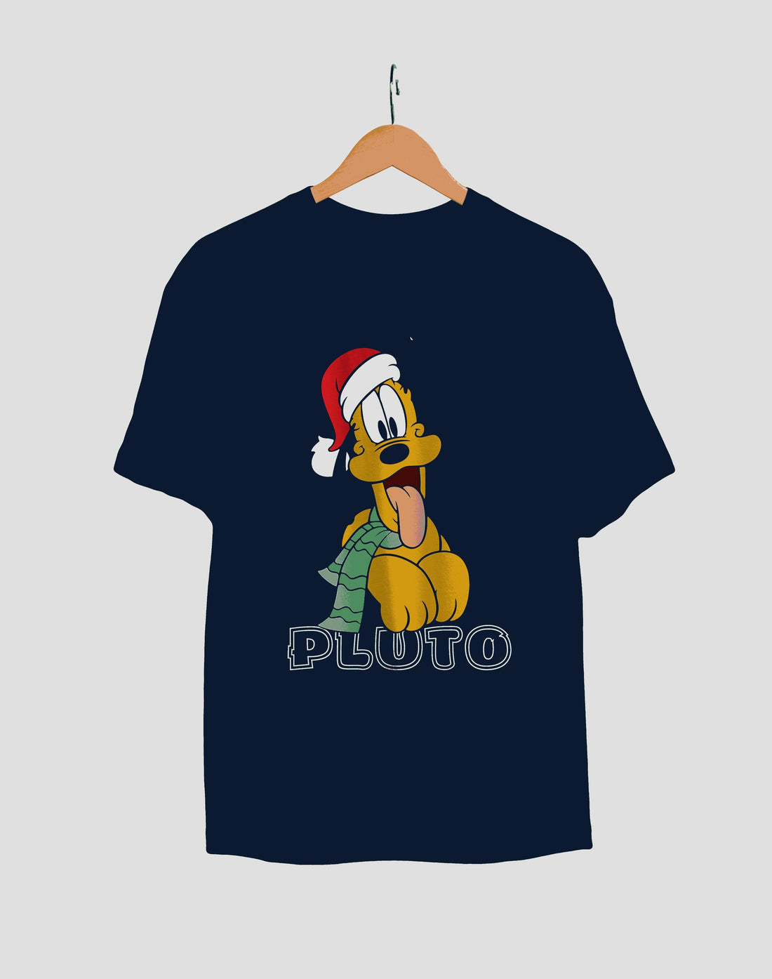 Pluto : Men  Regular Fit Half Sleeved T-shirt