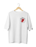 The Rolling Stones Unisex Oversized Half Sleeved T-shirt