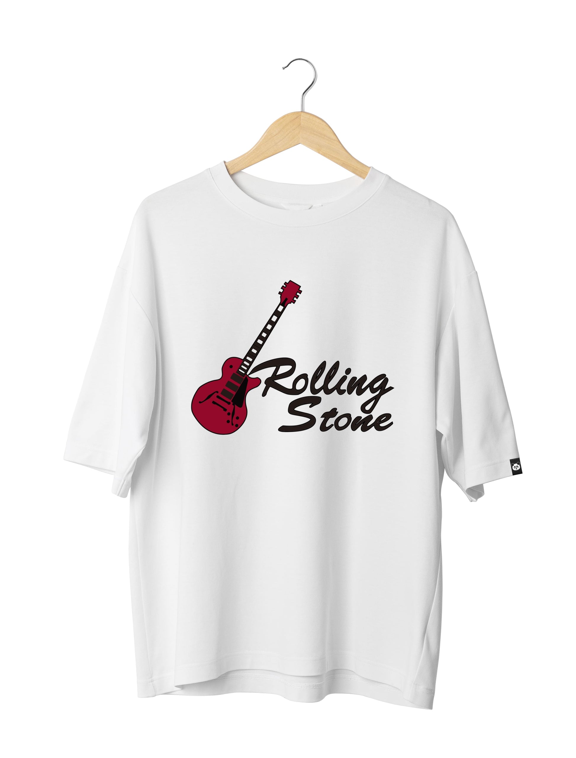 The Rolling Stones Unisex Oversized Half Sleeved T-shirt