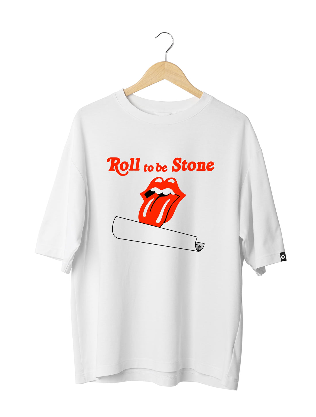 The Rolling Stones Unisex Oversized Half Sleeved T-shirt