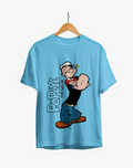 Popeye : The Sailor Unisex Regular Fit Half Sleeved T-shirt