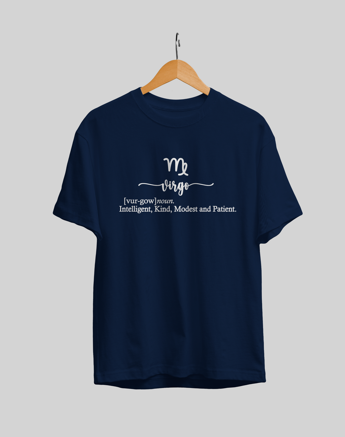 Virgo Zodiac Sign T-shirts : Regular Fit Half Sleeved T-shirt