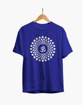 Om Mandala : Unisex Regular Fit Half Sleeved T-shirt