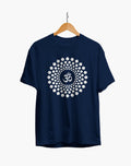 Om Mandala : Unisex Regular Fit Half Sleeved T-shirt