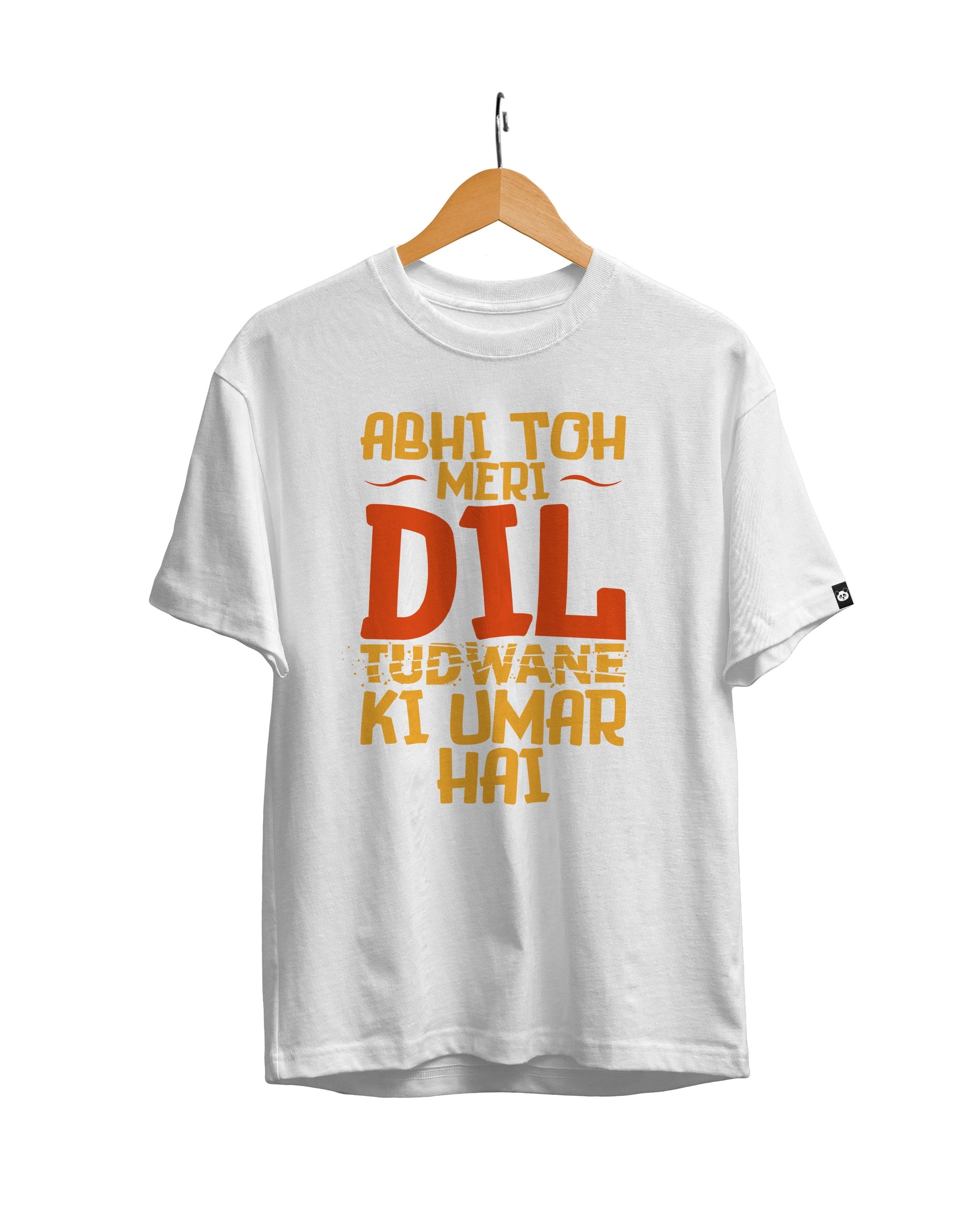 Abhi To Meri Dil Tudwane Ki Umar Hindi Funny Quotes T-Shirt