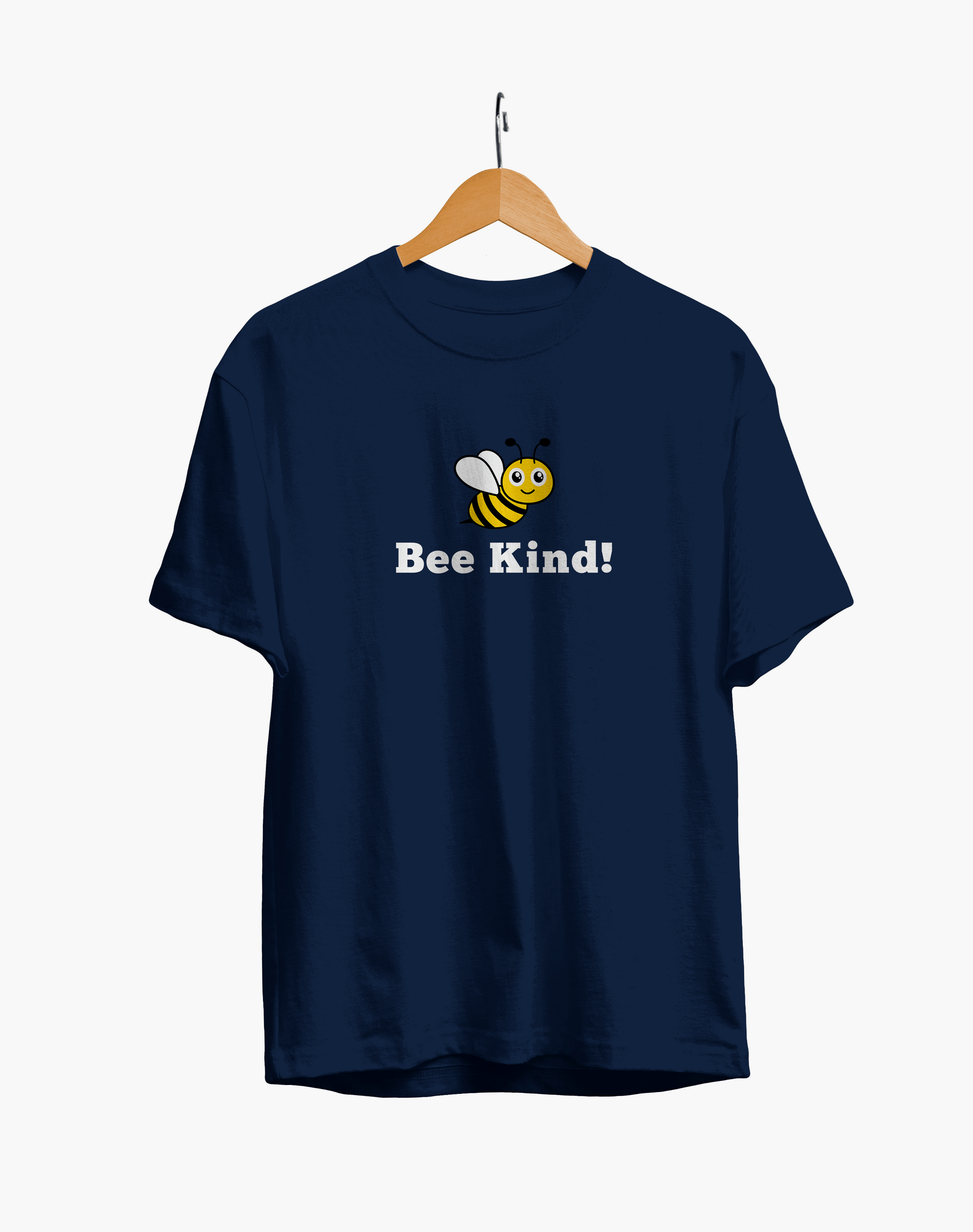 Bee Kind : Unisex Regular Fit Half Sleeved T-shirt