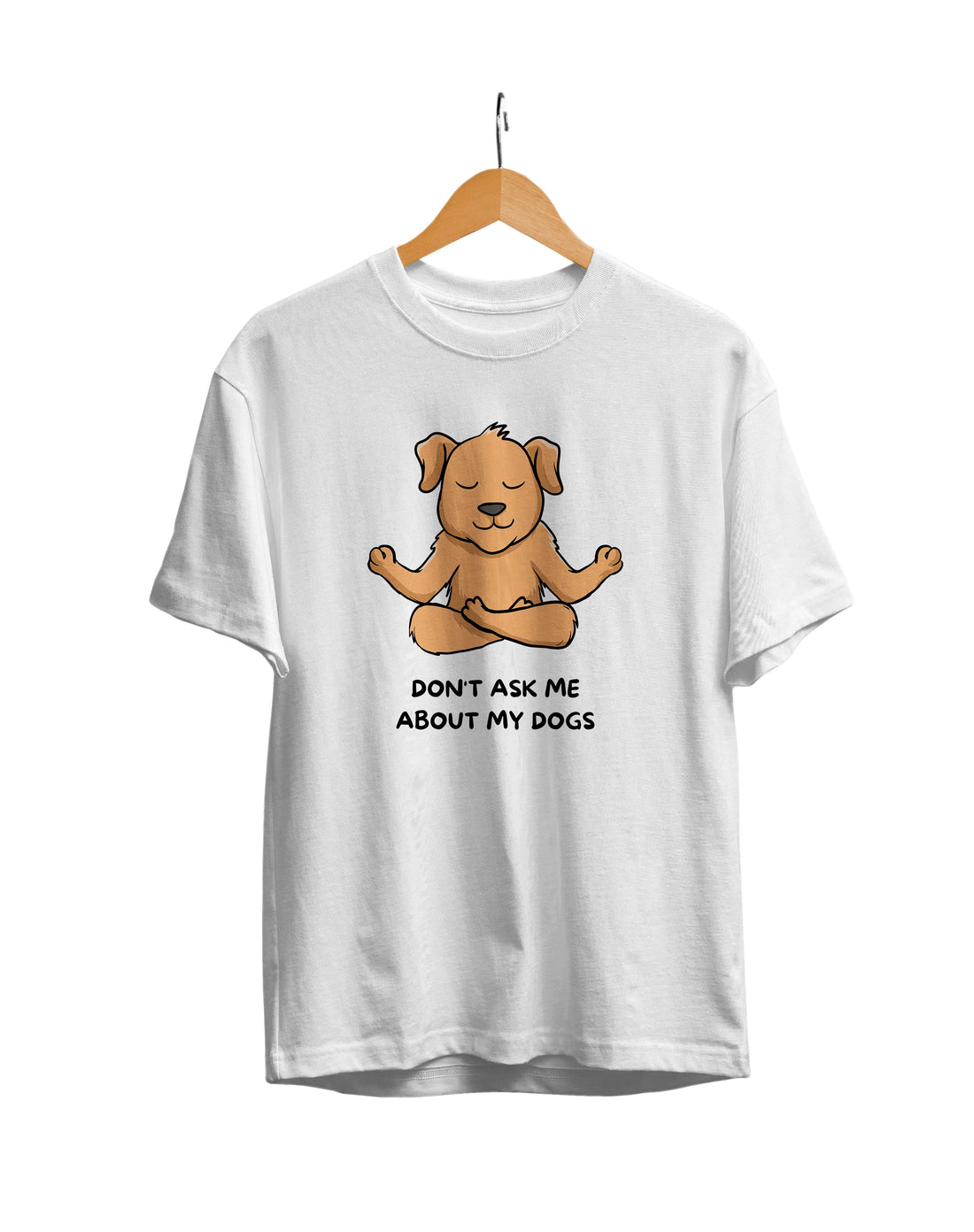 Dog Lovers : Unisex Regular Fit Half Sleeved T-shirt