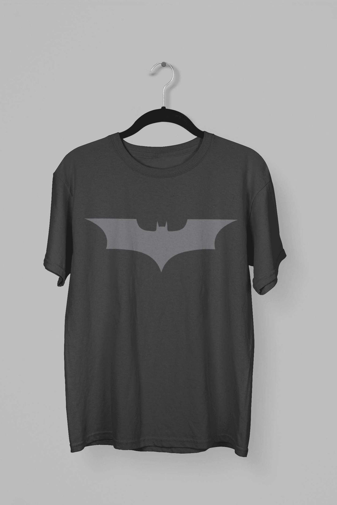 Batman: Women Black Regular Fit Half Sleeved T-shirt