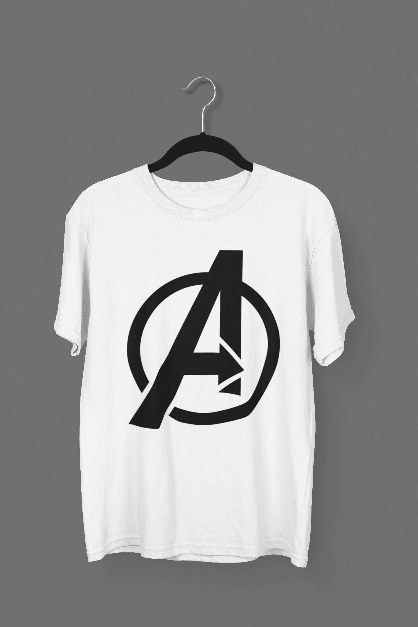 Avengers: Women White Slim Fit Half Sleeved T-shirt - Giant Pandaa Store