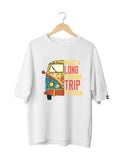 Long Strange Trip : Unisex 100% Cotton Oversized Half Sleeved T-shirt